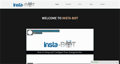 Desktop Screenshot of insta-bot.net