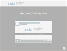 Tablet Screenshot of insta-bot.net